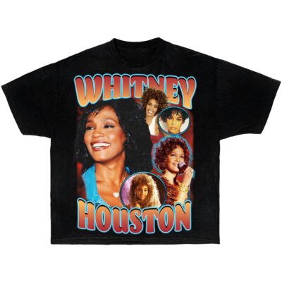 Whitney Houston Fans Vintage 90s Style Shirt