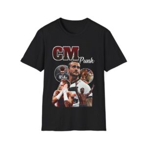 Wrestling Entertainment CM Punk 90s Vintage Bootleg Shirt