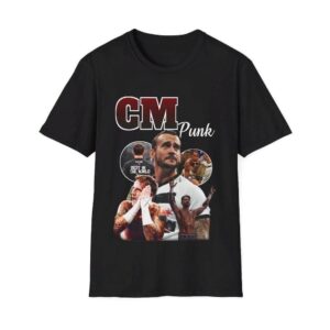 WWE CM Punk 90s Vintage Bootleg Wrestling Shirt