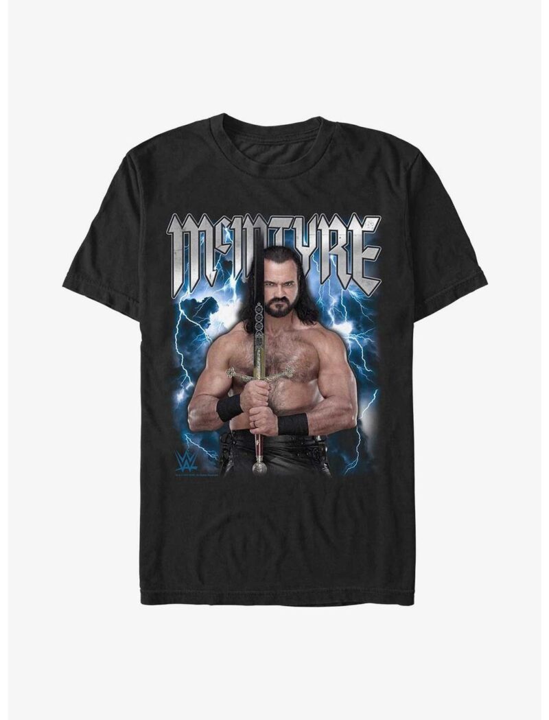 WWE Drew McIntyre Thunder Claymore Shirt