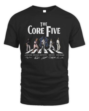 Yankees Core Five Abbey Road Shirt Iconic Fan Merch