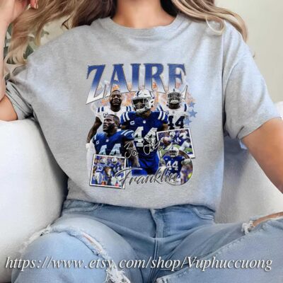 Zaire Franklin Vintage 90s Graphic Style T-Shirt