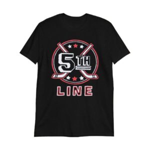 5th Line Crest Hockey Shirt for True Fans