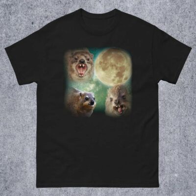 90s Vintage Retro Three Rock Hyrax Funny Shirt