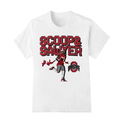 Ohio State Buckeyes Jack Sawyer scoop and score shirt