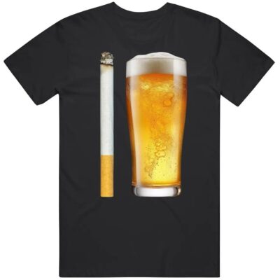 Beer And Cigarette Meme Shirt