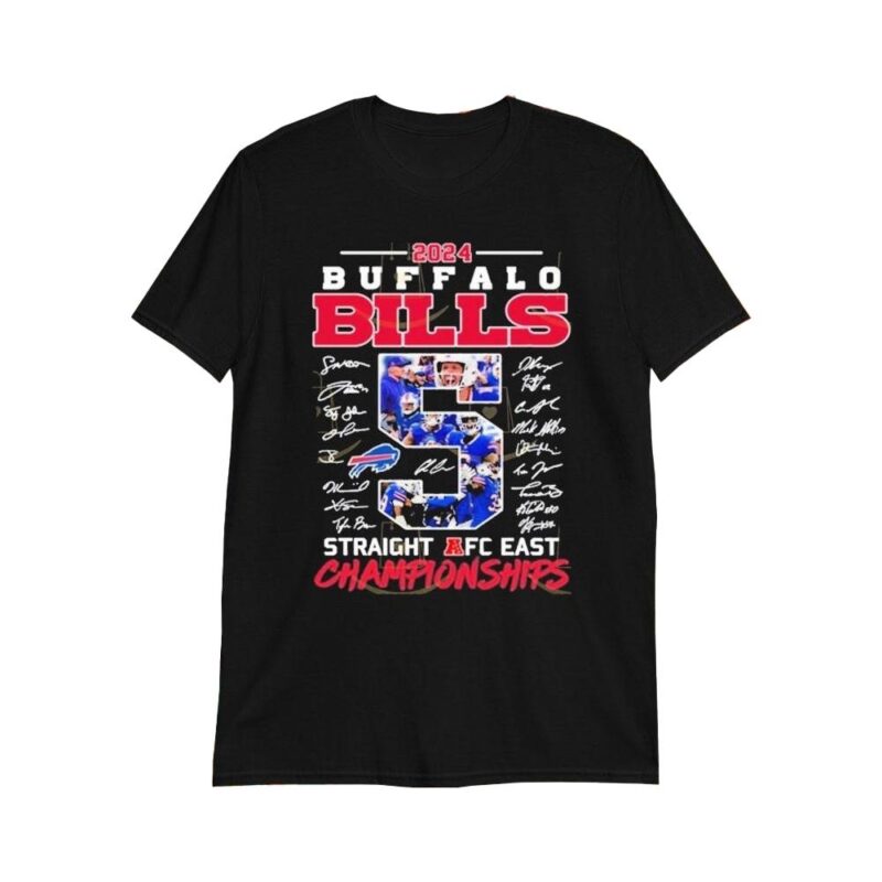 Buffalo Bills Straight AFC East Championships 2024 shirts