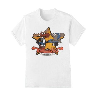 Bullwinkle's family food 'n fun shirt