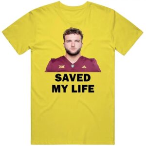 Cam Skattebo Saved My Life Arizona State Football Shirt