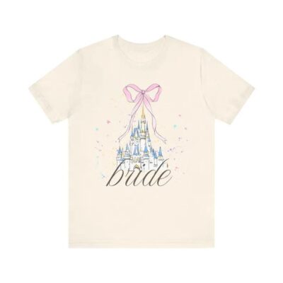 Coquette Bride Castle Disney Bride Shirt