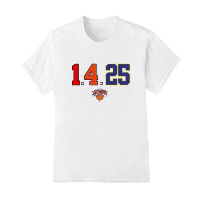 Derrick Rose Night 1.4.25 New York Knicks shirt