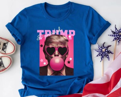 Donald Trump Bubble Gum Shirt