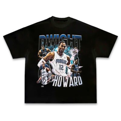 Dwight Howard Magic Graphic Tee Shirt