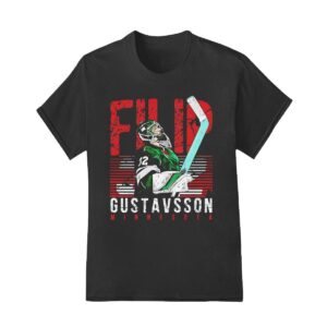 Filip Gustavsson Minnesota Wild NHL hockey player name vintage shirt