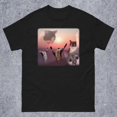 Funny Cat Meme Tee Shirt