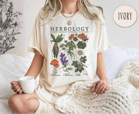 Herbology Plants Magical Herbs Shirt