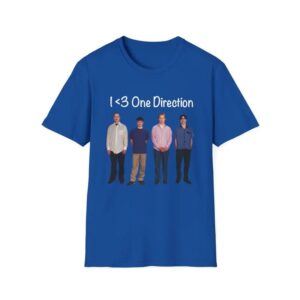 I Love Heart One Direction Weezer Funny Shirt