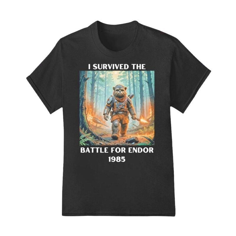 I survived the battle for endor 1985 shirt