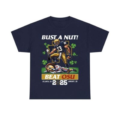 Irish Bust A Nut Beat OSU 2025 Shirt