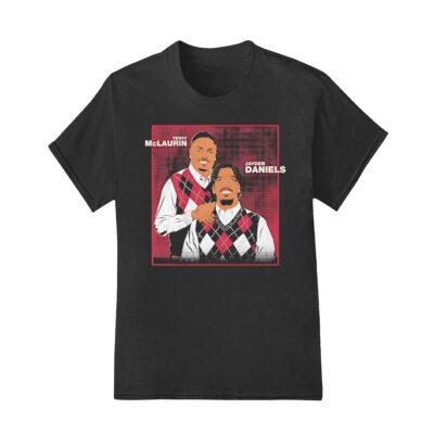 Jayden Daniels and Terry McLaurin Step Brother shirt