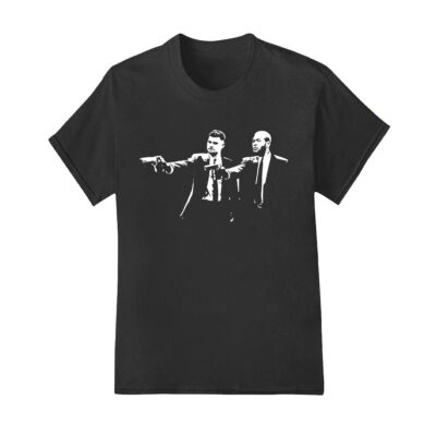 Joelinton and Bruno Guimaraes Pulp Fiction style shirt