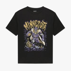 Minnesota Vikings Skeleton Players Football Art Shirt