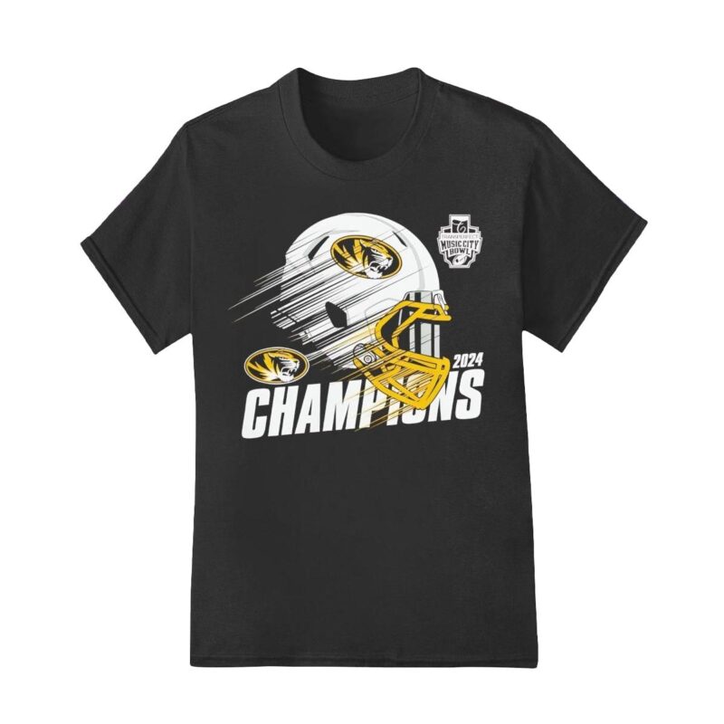 Missouri Tigers 2024 Music City Bowl Champs Shirt