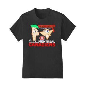 Montreal Canadiens Phineas and Ferb shirt