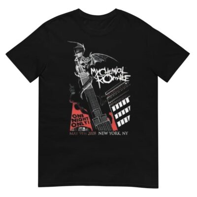 My Chemical Romance 2008 Concert New York Shirt