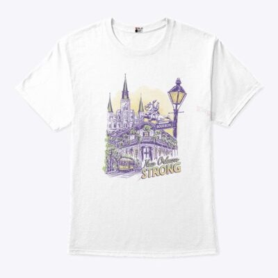 New Orleans Strong Charity Bourbon Shirt