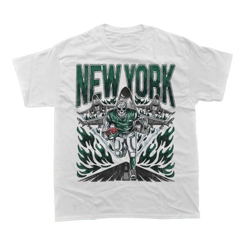 New York Football Skeleton Shirt