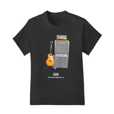 Oasis Definitely Maybe Noels Guitar shirt