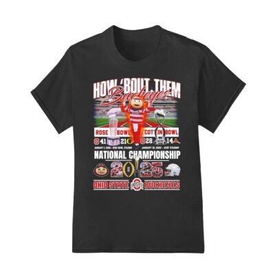 Ohio State Buckeyes Brutus Buckeye How bout Them National Championship 2025 shirt