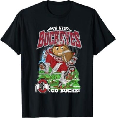 Ohio State Buckeyes Vintage Football Brutus Shirt