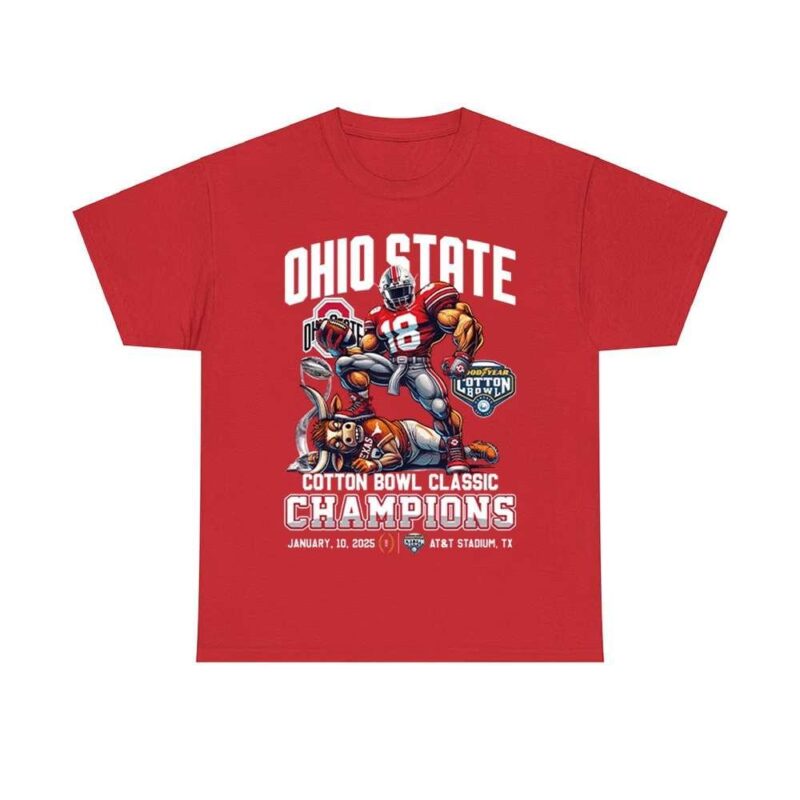 Ohio State Cotton Bowl Classic Champions 2025 Shirt