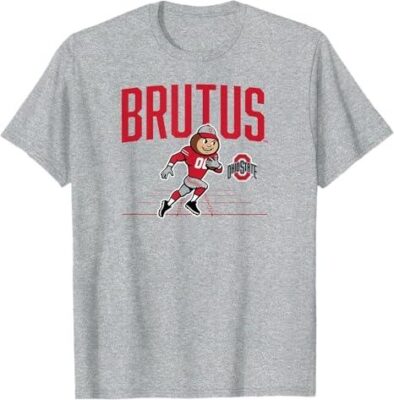 Ohio State Football Brutus Mascot Shirt