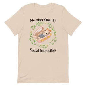 One Social Interaction Unisex shirt