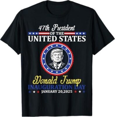 President Donald Trump Inauguration Day 2025 Shirt