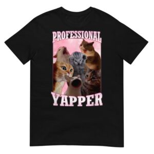 Professional Yapper Funny Cat Shirt