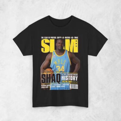 Shaquille O'Neal Shaq NBA SLAM Cover Shirt