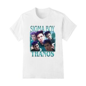 Sigma Boy Thanos Squid Game graphic shirt