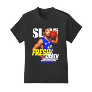 Slam fresh to death Derrick Rose is the NBA's next big star shirt