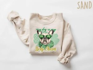 St Patrick Day Dog Irish Dog Shirt