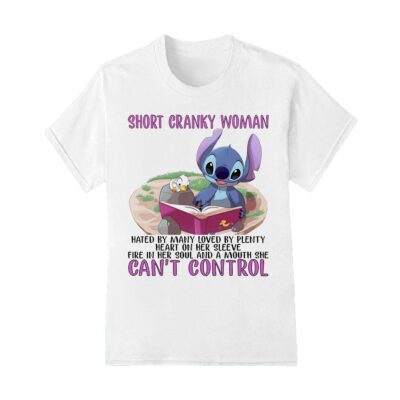 Stitch short cranky woman shirt