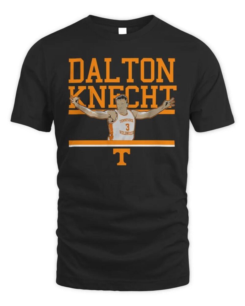 Tennessee Basketball Dalton Knecht Signature Pose Shirt