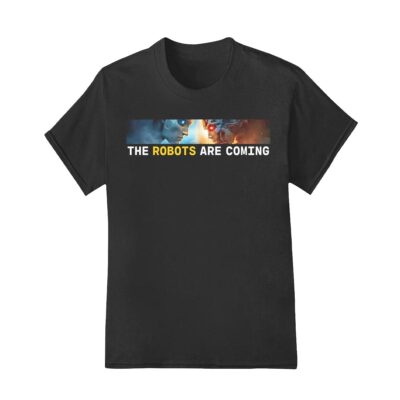 The robots are coming Penny2x Collab shirt