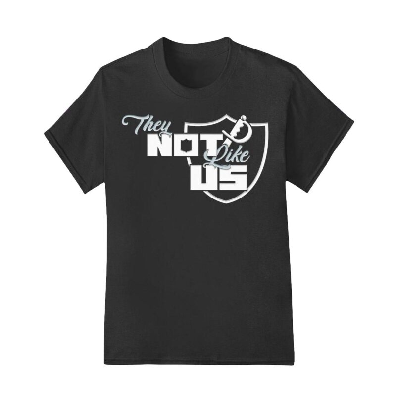 They Not Like US Las Vegas Raiders Logo 2024 Shirt