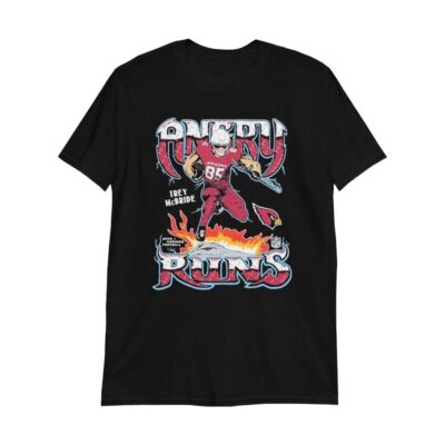 Trey McBride Angry Runs Shirt Arizona Cardinals Pride