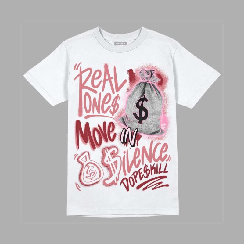 Valentine's Day Real Ones Move In Silence Graphic Shirt