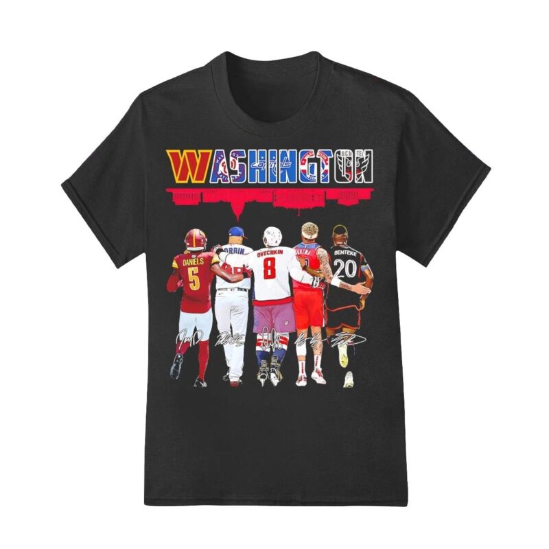 Washington DC Sports Legends Collaboration shirt